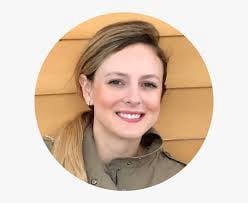 Person with long hair, neutral background.