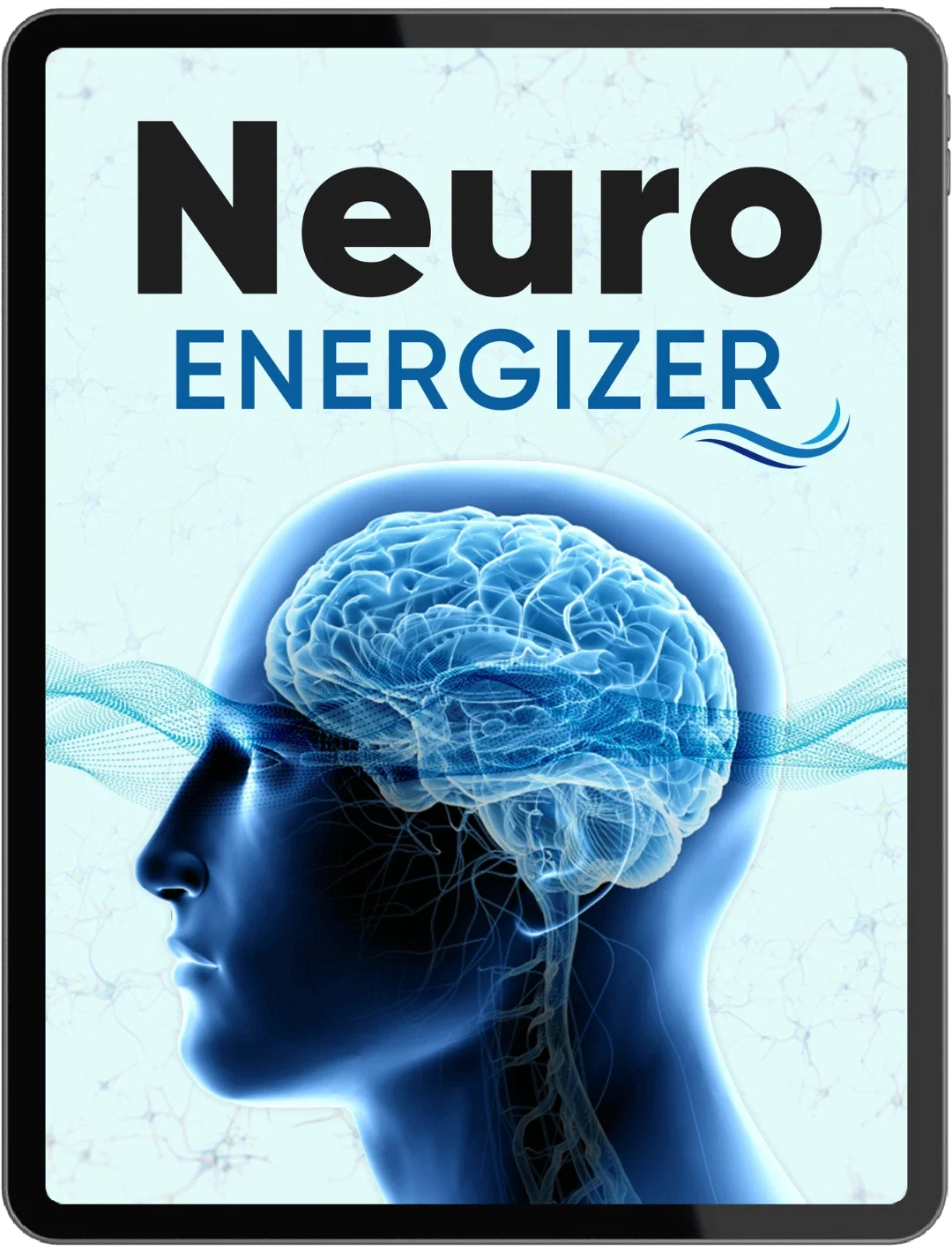 Neuro Energizer audio playing on iPad — binaural beat session